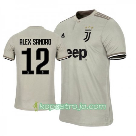 Billiga Fotbollströjor Juventus Alex Sandro 12 Borta tröja 2018/19 Kortärmad
